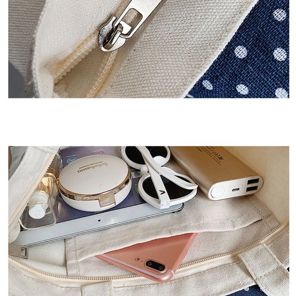 Bubble Tea Tote Bag Boba Shopping Tote - Picture 6 of 6